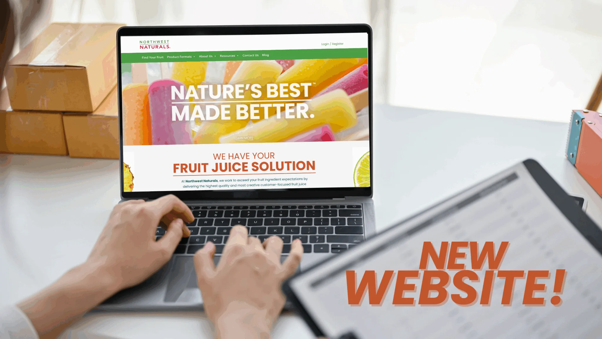 A Fresh NEW look! Explore our Updated Website