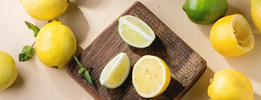 Pucker Up! March Fruits of the Month are Lemon & Lime