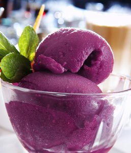 Blackberry Lavender Gelato