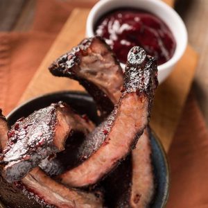 Blackberry Peppercorn BBQ Sauce