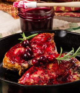 Cranberry Roasted Garlic Sauce