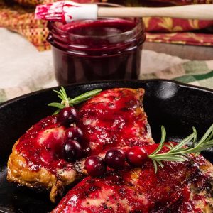 Cranberry Roasted Garlic Sauce