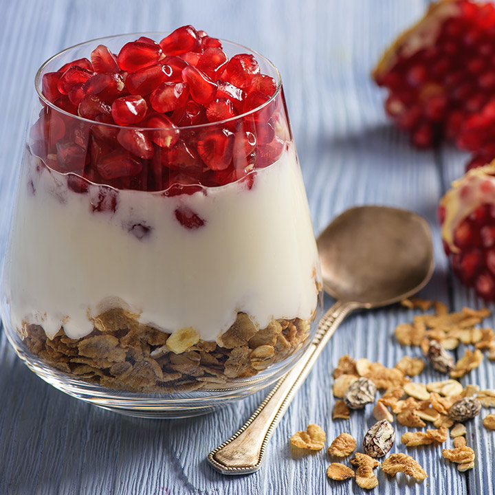 Spent Grain Granola Pomegranate Ginger