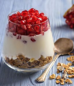 Spent Grain Granola Pomegranate Ginger