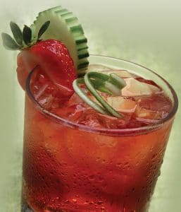 Strawberry Cucumber Cooler