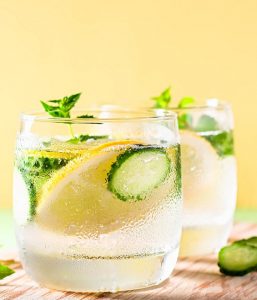 Cucumber Lemon Detox Water