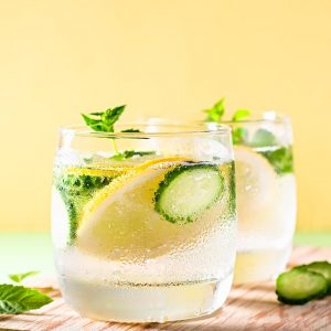 Cucumber Lemon Detox Water